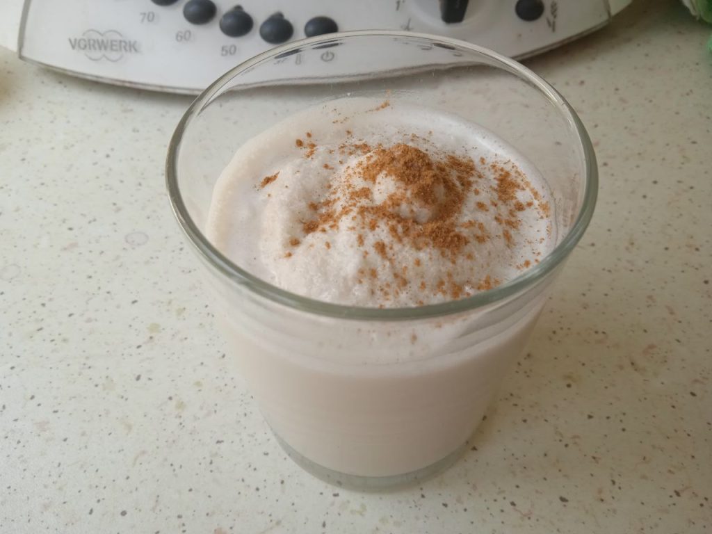 receta granizado horchata thermomix
