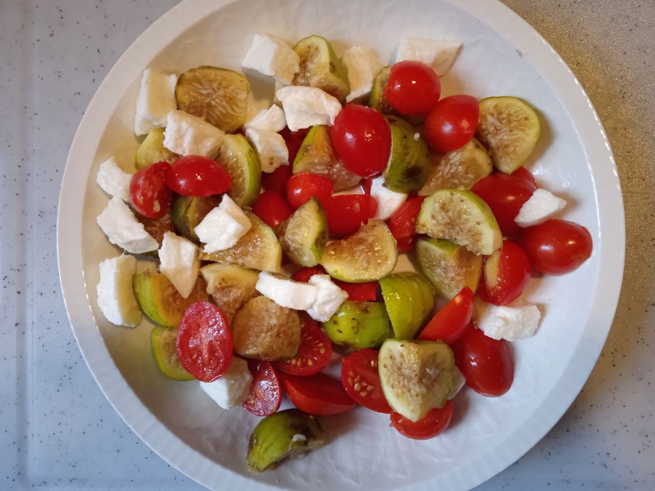 Receta Thermomix Ensalada de higos con tomate y vinagreta de miel